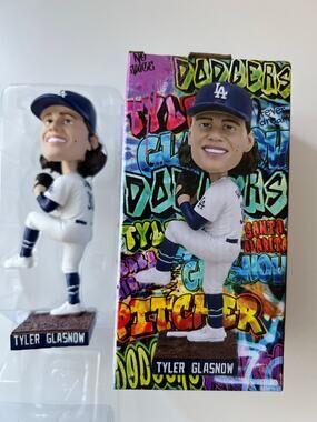Tyler Glasgow Dodgers Bobble Head New In Box Los Angeles MLB Rare 2024